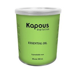 Kapous Depilations - Воск жирорастворимый с маслом Арганы, 800 мл