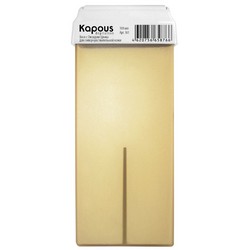 Kapous Depilations - Воск жирорастворимый с Оксидом Цинка, с широким роликом, 100 мл