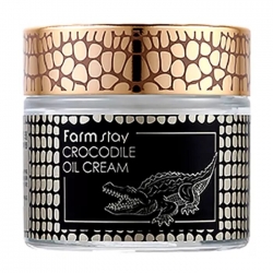 FarmStay Crocodile Oil Cream - Крем для лица с крокодильим жиром, 70мл