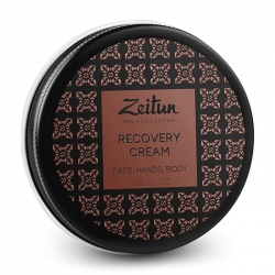 Zeitun Face, Hands, Body Recovery Cream - Крем для лица и тела с маслом бабассу для мужчин, 55мл