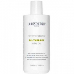 La Biosthetique Oil Therapy Vital Oil - Масляный уход для интенсивного восстановления поврежденных волос, фаза 1, 1000 мл