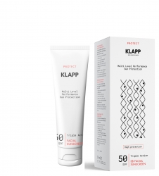 KLAPP Sun protection multi level perfomance - Солнцезащитный BB крем SPF50, 50 мл