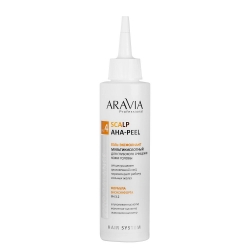 Aravia Professional Scalp AHA-Peel - Гель-эксфолиант мультикислотный для глубокого очищения кожи головы, 150 мл