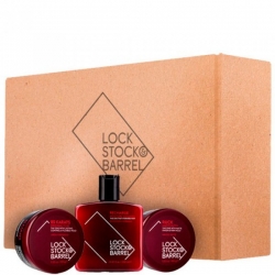 Lock Stock & Barrel Set 1 - Подарочный набор для мужчин № 1(Шампунь Recharge, глина 85 карат, матовая мастика)