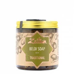 Zeitun Beldi Soap Olive Traditional - Марокканское бельди с оливой и эвкалиптом, 480г