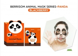 Berrisom Animal Mask Panda - Маска для лица с экстрактом ежевики, Панда