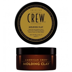 American Crew Classic Molding Clay - Формирующая глина сильной фиксации со средним уровнем блеска для укладки волос, 85 г