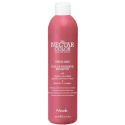 Nook Nectar Color Preserve Shampoo - Fine Hair to preserve cosmetic color - Шампунь для ухода за тонкими окрашенными волосами, 300 мл