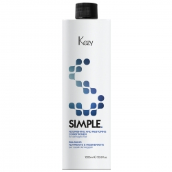 Kezy Nourishing and Restoring Conditioner - Бальзам питательный восстанавливающий для поврежденных волос с протеинами и каротином, 1000 мл