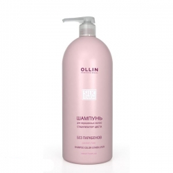 Ollin Silk Touch - Шампунь для окрашенных волос (Стабилизатор цвета) 1000 мл