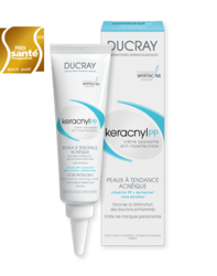 Ducray Keracnyl PP - Керакнил ПП успокаивающий крем против дефектов кожи, склонной к акне, 30 мл