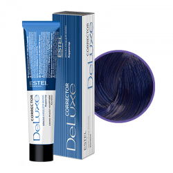 Estel DeLuxe Cream - Краска для волос 0/11 Синий (correct), 60 мл