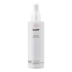 KLAPP Sun protection multi level perfomance Invisible Face & Body Glow Spray SPF 30 - Спрей для загара с естественным блеском, 200 мл