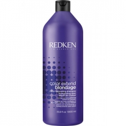 Redken Color Extend Blondage Color-Depositing Shampoo - Шампунь с ультрафиолетовым пигментом для оттенков блонд, 1000мл