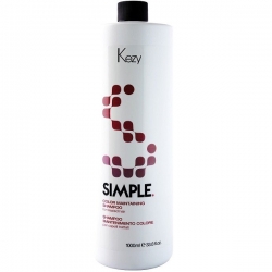 Kezy Color Maintaining Shampoo - Шампунь для поддержания цвета окрашенных волос с экстрактом конского каштана, биотином, маслом мускусной розы и пантенолом, 1000 мл