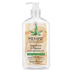 Hempz Sugarcane & Papaya Herbal Body Moisturizer - Молочко для тела Сахарный тростник и Папайя, 500 мл