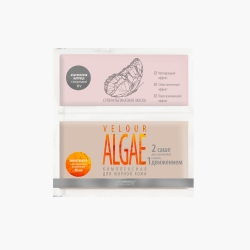 Premium HomeWork Velour Algae - Суперальгинатная маска для жирной кожи 17 г+50 мл
