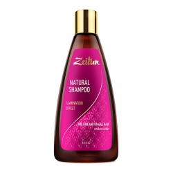 Zeitun Natural Shampoo Lamination Effect - Шампунь с эффектом ламинирования и иранской хной, 250мл