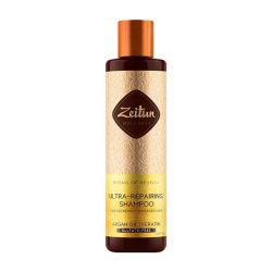 Zeitun Ritual of Revival Ultra-Repairing Shampoo - Шампунь для волос с маслом арганы и кератином 250мл