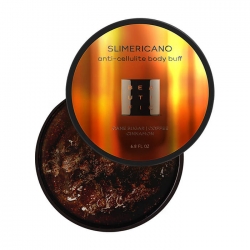 Beautific Slimericano Anti-Cellulite Body Buff - Сахарный антицеллюлитный скраб для тела, 200 мл