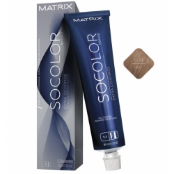Matrix Extra Coverage Socolor Beauty - Крем-краска перманентная 509AV очень светлый блондин пепельно-перламутровый 100% покрытие седины, 90 мл