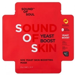 Sound Of Soul Yeast Skin Boosting Mask - Маска для лица дрожжевая стимулирующая 25мл