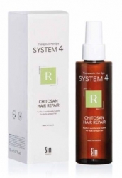 Sim Sensitive System 4 Chitosan Hair Repair - Терапевтический спрей R для восстановления структуры волос, 150 мл