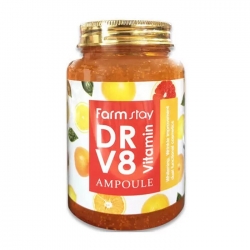 FarmStay Dr-V8 Vitamin Ampoule - Сыворотка для лица витаминная, 250 мл