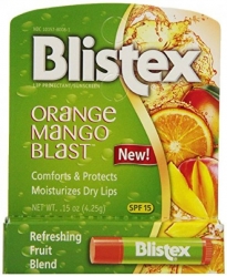 Blistex Orange Mango Blast - Бальзам для губ со вкусом апельсина и манго, 4,25 г