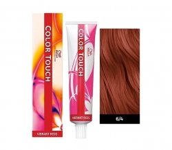 Wella Professionals Color Touch Vibrant Reds - Интенс.тонирование без аммиака 6/4 огненный мак 60мл
