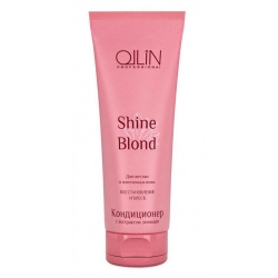 Ollin Shine Blond - Кондиционер с экстрактом эхинацеи 250 мл 