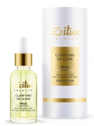 Zeitun Niqa Clarifying Oil Elixir - Масляный эликсир для кожи лица с серебром 30 мл